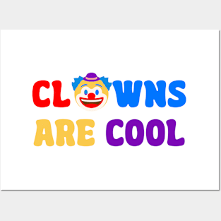 Clows are cool Posters and Art